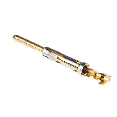 Souriau Male Crimp Circular Connector Contact, Contact Size 16, Wire Size 22 → 20 AWG