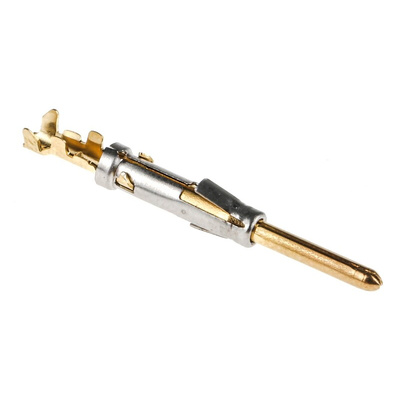 Souriau Male Crimp Circular Connector Contact, Contact Size 16, Wire Size 22 → 20 AWG