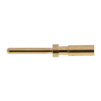 Bulgin Male Crimp Circular Connector Contact, Wire Size 26 → 22 AWG