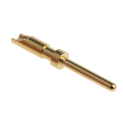 Bulgin Male Solder Circular Connector Contact, Wire Size 26 → 22 AWG