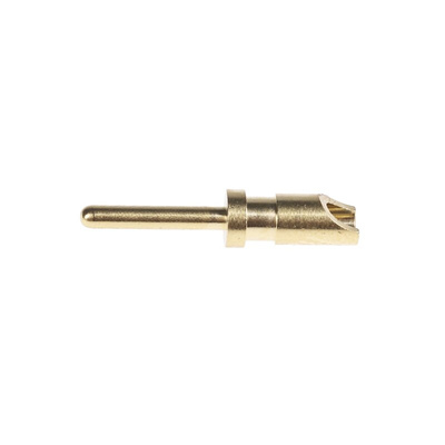 Bulgin Male Solder Circular Connector Contact, Wire Size 24 → 20 AWG
