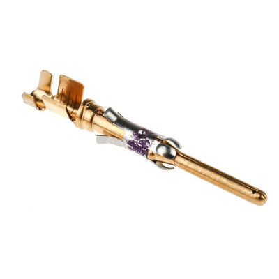 TE Connectivity Male Crimp Circular Connector Contact, Contact Size 16, Wire Size 0.8 → 2 mm²
