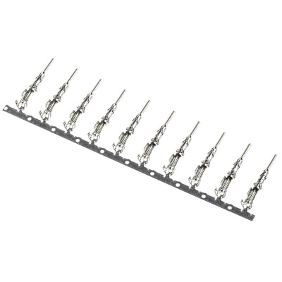 TE Connectivity Male Crimp Circular Connector Contact, Wire Size 17 → 13 AWG
