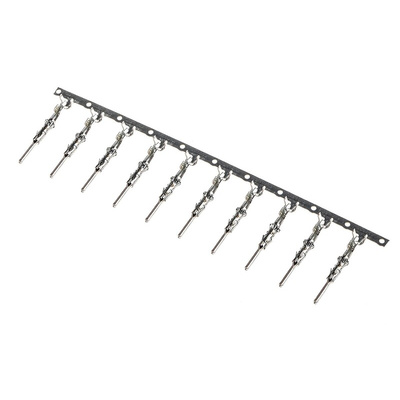 TE Connectivity Male Crimp Circular Connector Contact, Contact Size 17, Wire Size 20 → 17 AWG