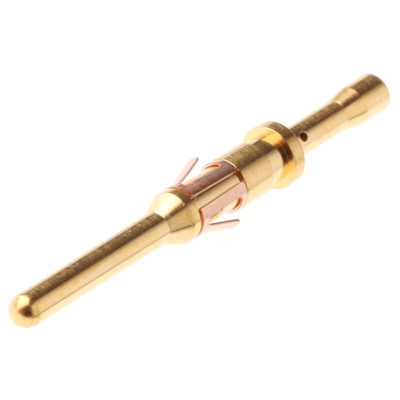 Souriau Male Crimp Circular Connector Contact, Contact Size 16, Wire Size 30 → 28 AWG