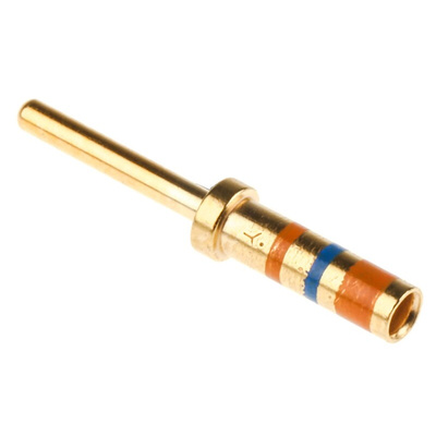 Amphenol Male Crimp Circular Connector Contact, Contact Size 20