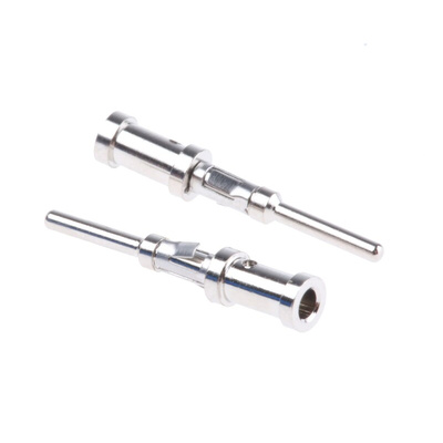 Bulgin Male Crimp Circular Connector Contact, Contact Size 8, Wire Size 20 → 18 AWG