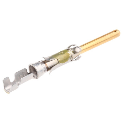 TE Connectivity Male Crimp Circular Connector Contact, Contact Size 16, Wire Size 24 → 20 AWG