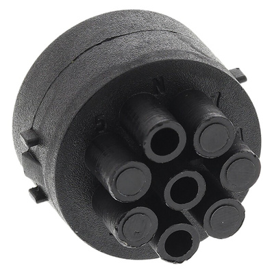 Male Connector Insert 3 Way for use with Mini Buccaneer Connector