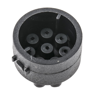 Male Connector Insert 8 Way for use with Mini Buccaneer Connector
