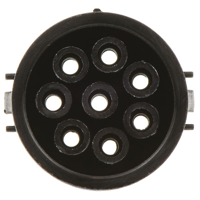 Female Connector Insert 8 Way for use with Mini Buccaneer Connector