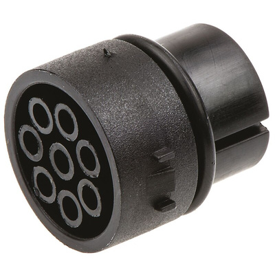 Female Connector Insert 8 Way for use with Mini Buccaneer Connector