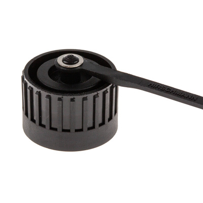 Hirschmann CA Female Dust Cap IP67 Rated, Glass Filled Polyamide