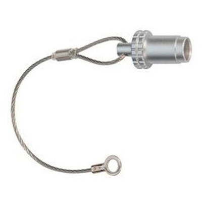 Lemo 0T Male Cable Seal IP68 Rated, with Chrome Finish, Brass