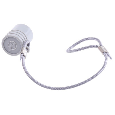 Lemo 0B MIL-G-45204C Female Dust Cap, Shell Size 0, with Nickel Finish, Metal