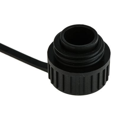 Hirschmann CA Male Circular Connector Dust Cap IP67 Rated, Polyamide