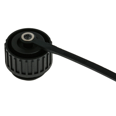 Hirschmann CA Male Circular Connector Dust Cap IP67 Rated, Polyamide