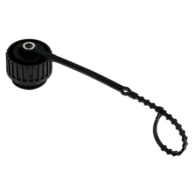 Hirschmann CA Male Circular Connector Dust Cap IP67 Rated, Polyamide