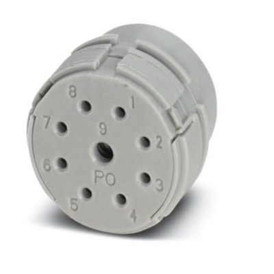 Male Connector Insert 9 Way for use with RC Connector