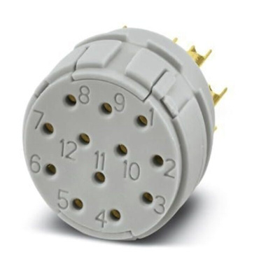 Socket Connector Insert 12 Way for use with RC Connector