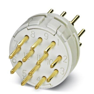 Male Contact Insert size 11.1mm 12 Way for use with Contacts