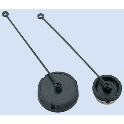 ITT Cannon Male Dust Cap, Shell Size 16 IP67 Rated, Polymer
