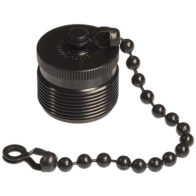 Amphenol 97 MIL-DTL-5015 Socket Dust Cap, Shell Size 16 IP66 Rated, with Olive Drab Cadmium Finish, Aluminium