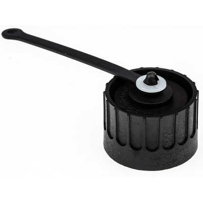 Amphenol Industrial Eco-Mate Socket Dust Cap IP65 Rated, Nylon