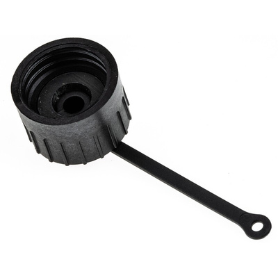 Amphenol Industrial Eco-Mate Socket Dust Cap IP65 Rated, Nylon