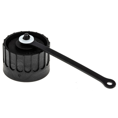 Amphenol Industrial Eco-Mate Socket Dust Cap IP65 Rated, Nylon