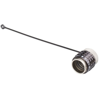 Amphenol ECTA 133 Plug Dust Cap, Shell Size 2 IP67 Rated, Aluminium