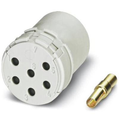 Female Connector Insert 12 Way for use with Circular Connector