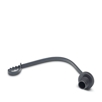 Phoenix Contact PROT-M12 MS-PA-CHAIN Male Dust Cap IP65, IP67 Rated, Nylon