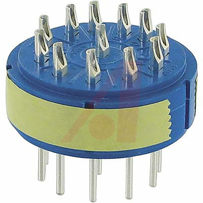 Male Connector Insert size 28 12 Way for use with 97 Series Standard Cylindrical Connectors