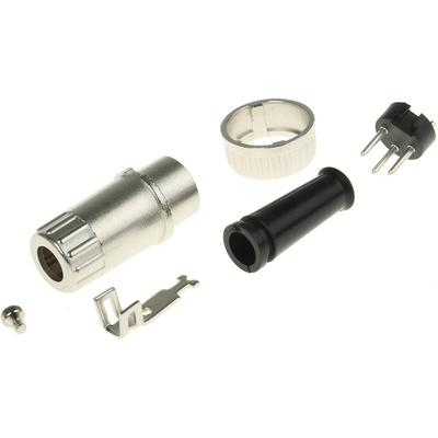 RS PRO 3 Pole Din Plug, 1A, 100 V ac, Bayonet, Male, Cable Mount