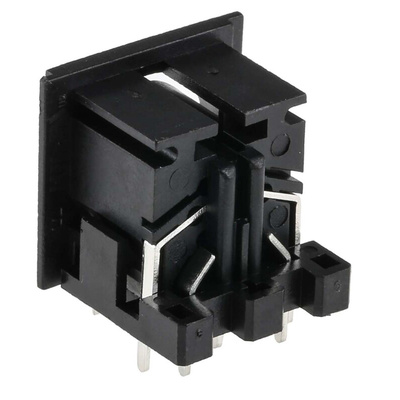 RS PRO 5 Pole Right Angle Din Socket, 2A, 100 V ac, Push-In, Female, Through Hole