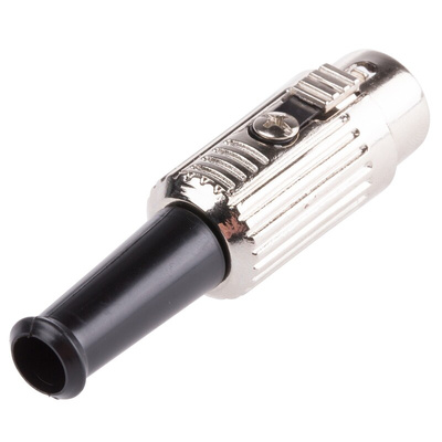 RS PRO 5 Pole Din Plug, 1A, 100 V ac, Push Lock, Male, Cable Mount