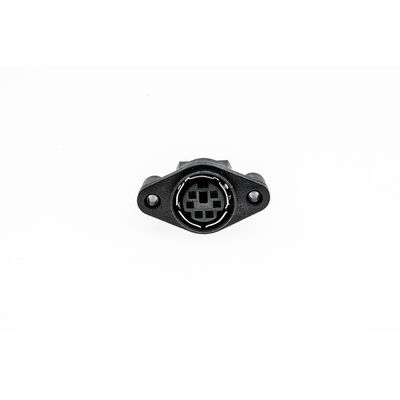 RS PRO 6 Pole Miniature Din Socket, 1A, 100 V ac, Female, Panel Mount