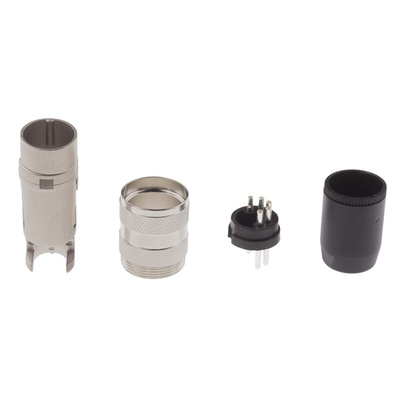 Amphenol Industrial, C 091 A 5 Pole M16 Din Plug, DIN 41524, 4A, 100 V IP40, Screw Lock, Male, Cable Mount