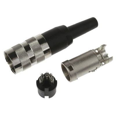 Amphenol Industrial, C 091 A 5 Pole M16 Din Socket, DIN 41524, 4A, 100 V IP40, Screw Lock, Female, Cable Mount