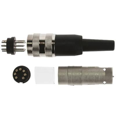 Amphenol Industrial, C 091 A 7 Pole M16 Din Plug, DIN 45329, 4A, 100 V IP40, Screw Lock, Male, Cable Mount