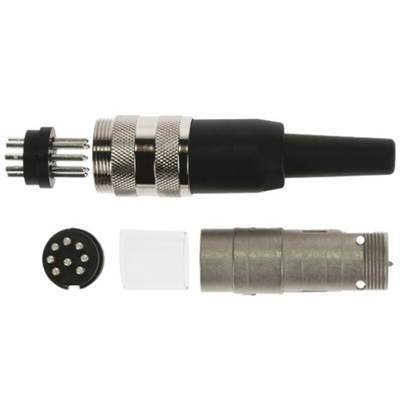 Amphenol Industrial, C 091 A 8 Pole M16 Din Plug, 5A, 100 V ac, Male, Cable Mount