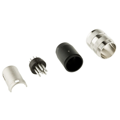 Amphenol Industrial, C 091 A 8 Pole M16 Din Plug, 5A, 100 V ac, Male, Cable Mount