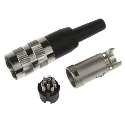 Amphenol Industrial, C 091 A 8 Pole M16 Din Socket, 5A, 100 V ac, Female, Cable Mount