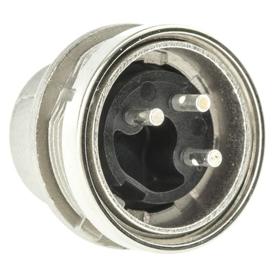Amphenol Industrial, C 091 A 3 Pole M16 Din Plug, DIN 41524, 4A, 300 V IP40, Screw Lock, Male, Panel Mount