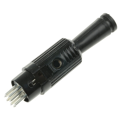 RS PRO 8 Pole Din Plug, 1A, 100 V ac, Push Lock, Male, Cable Mount