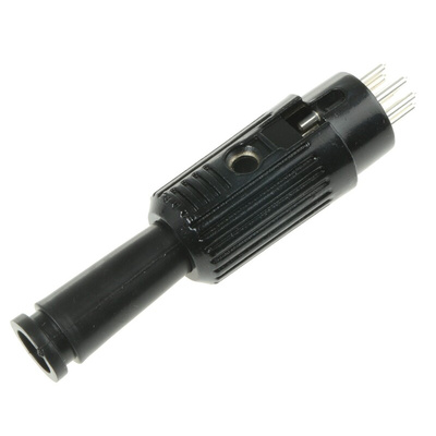 RS PRO 8 Pole Din Plug, 1A, 100 V ac, Push Lock, Male, Cable Mount