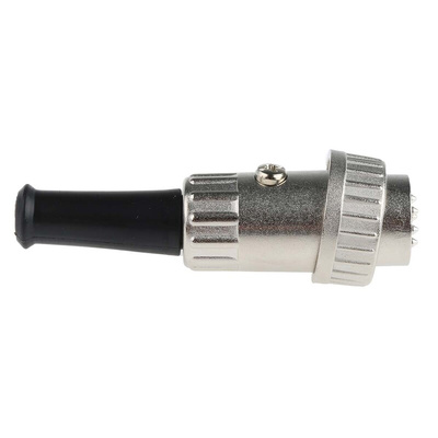 RS PRO 8 Pole Din Plug, 1A, 100 V ac, Bayonet, Male, Cable Mount