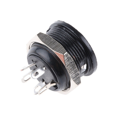 RS PRO 4 Pole Din Socket, 4A, 100 V ac, Female, Panel Mount