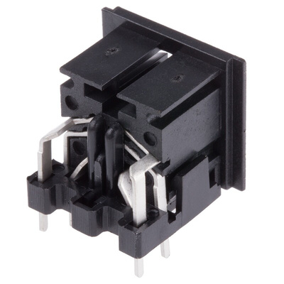 RS PRO 7 Pole Right Angle Din Socket, 2A, 100 V ac, Push-In, Female, Through Hole